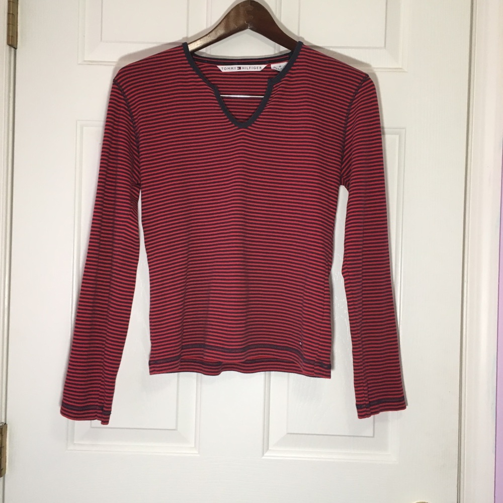 Tommy Hilfiger striped long sleeve t-shirt